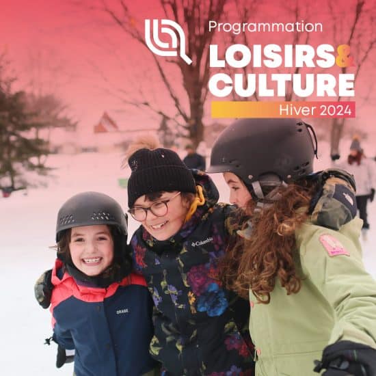 Programmation loisirs et culture, hiver 2024 | Ville de Lachute