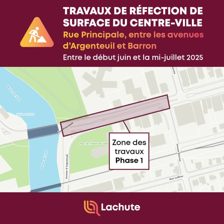 Info-travaux - Avis de travaux de réfection de surface du centre-ville - Phase 1