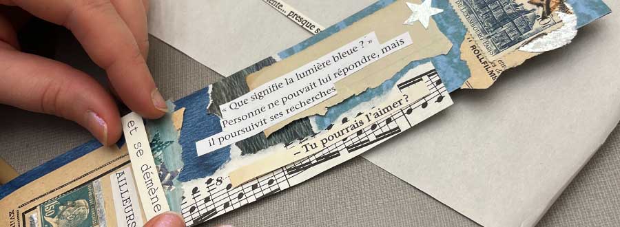 Matinée zen pour adultes : Atelier de création de signets poétiques | Programmation Loisirs & culture - A25